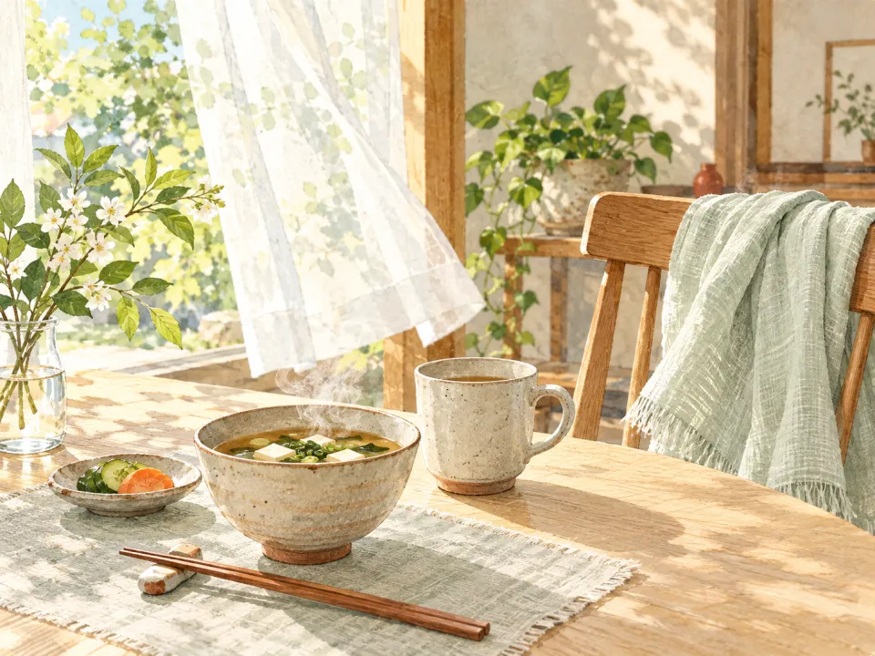 「【国立市の鍼灸師が教える】夏疲れ・クーラー病を乗り切る!東洋医学の知恵」の内容を描いた養生堂のイラスト
