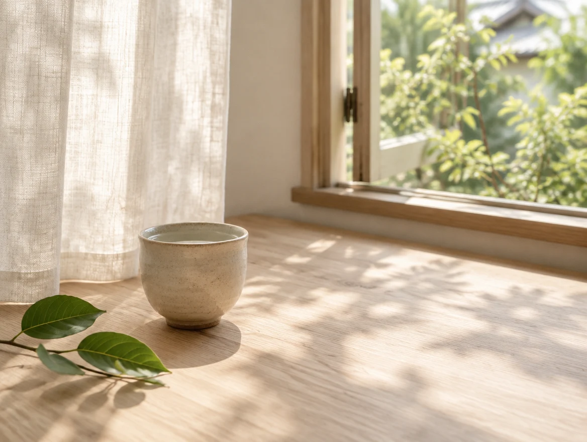 深呼吸する時間の養生のイメージ