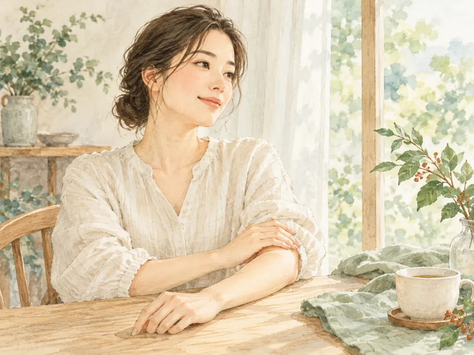 「アトピー・かゆみを東洋医学で紐解く！お灸の知恵」の内容を描いた養生堂のイラスト